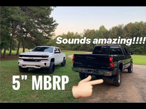 5" mbrp exhaust on my Duramax!!!!