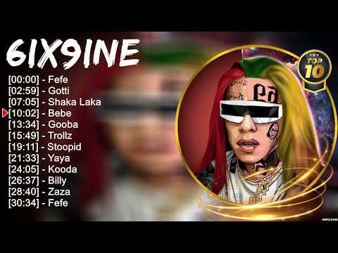 6ix9ine 2023 Best Of Rap Music Nonstop - Hip Hop Rap Mix - Greatest Hits