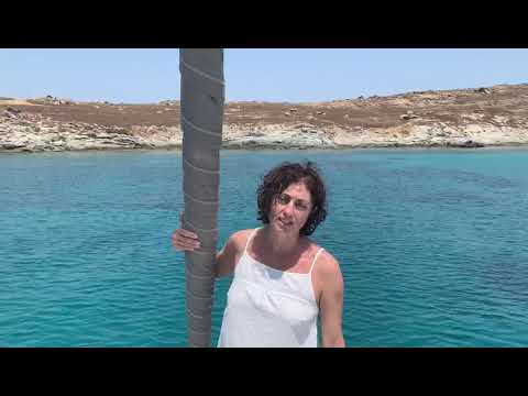 Descubrimos el MITO DE ARIADNA Y TESEO en la isla de Naxos en un velero