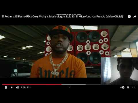 EL Fother x El fecho RD x ceky viciny x musicologo x lolo el microfono - LA PRENDO [video reaccion]