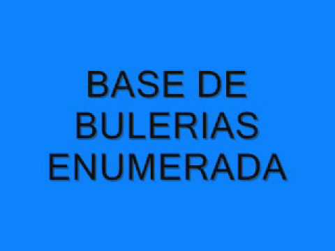 BASE DE COMPÁS BULERIAS ENUMERADA