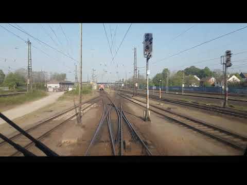 Führerstandsmitfahrt von Seelze nach Brake (Unterweser) / mit Stau in Seelze und Großbrand in Bremen