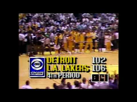 The Sketchy End to the 1988 NBA Finals