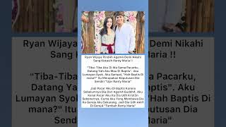 Download lagu Ryan Wijaya Pind4h Agam4 Demi Nikahi Sang Kekasih Ranty Maria !! mp3