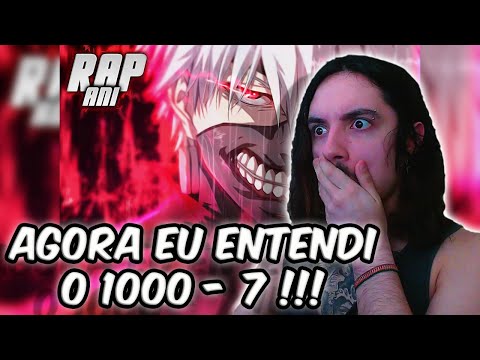 (AGORA EU ENTENDI!) REAGINDO ao Rap do Kaneki| Tokyo Ghoul |Eu Não Consigo Escolher| AniRap | REACT