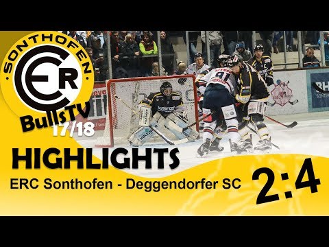 ERC Sonthofen vs. Deggendorfer SC (08.10.2017) - Highlights | ERC Sonthofen