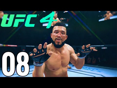 UFC 4 Featherweight Career Mode Walkthrough Part 8 - JAMES CROSS V PEYTON BENJAMIN!
