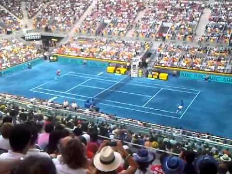 Roger Federer Madrid Open 2012 final point