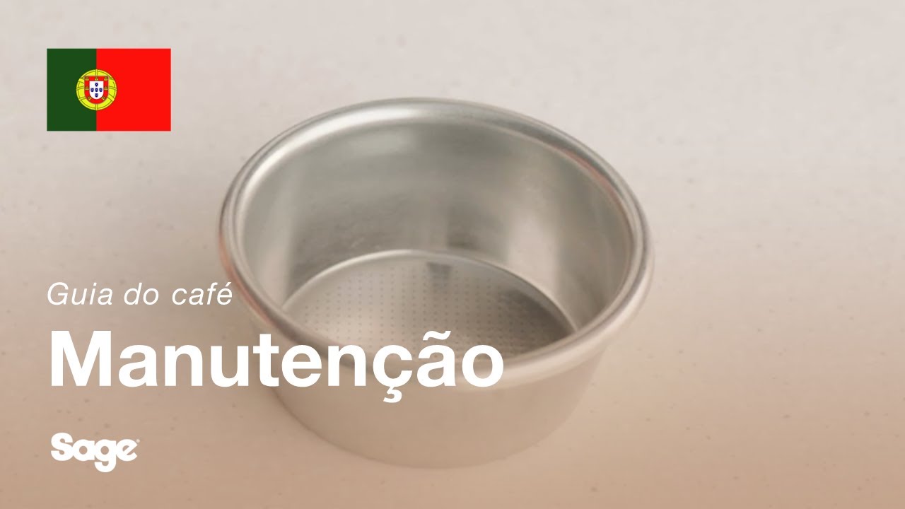 Limpeza do cesto do filtro