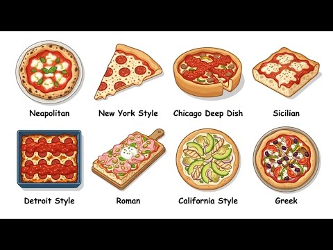 All Pizza Styles Explained 🍕