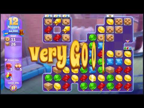 Wonka's World of Candy Level 294 - NO BOOSTERS + FULL STORY 🍫 | SKILLGAMING ✔️