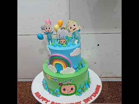 Cocomelon Themed Cake