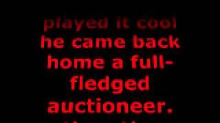 The Auctioneer - Leroy Van Dyke (With Lyrics)