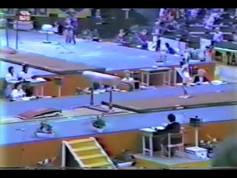 2nd T ROM Laura Cutina V   1983 World Gymnastics Championships 9 850