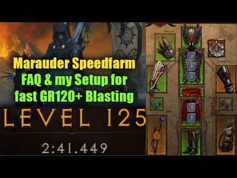 How I'm Destroying GR120+ for Paragon Grinding on my Marauder DH (Season 25)