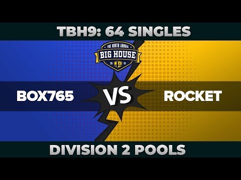 Box765 vs Rocket - Divison 2 Pools: 64 Singles - The Big House 9 | Kirby vs Puff/Falcon