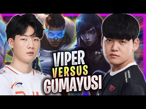 GUMAYUSI vs VIPER! - T1 Gumayusi Plays Aphelios ADC vs HLE Viper Lucian! | Season 2023
