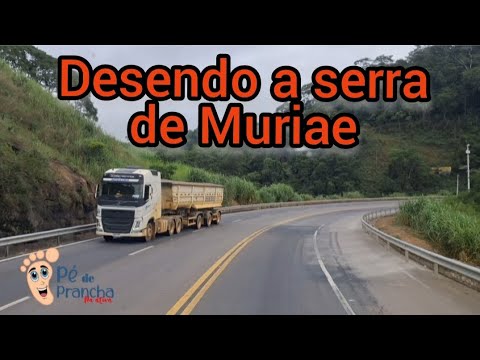 Paisagens na decida da serra de Muriae Minas Gerais 