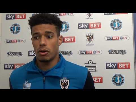 Lyle Taylor loving life at AFC Wimbledon
