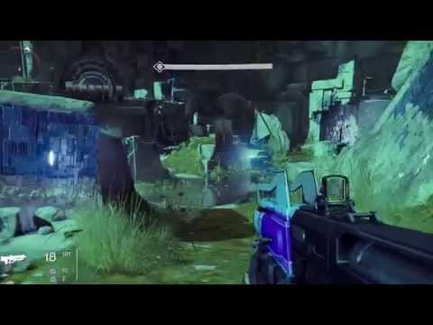 Destiny gameplay PS4 HD walkthrough Level 18, The Black Garden, Meridian Bay, Mars
