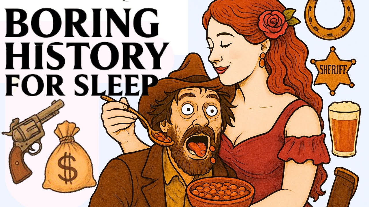Boring History For Sleep | What Food was Served at Wild West Saloons and more