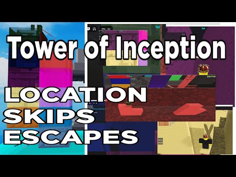 How to beat Tower of Inception | LOCATION / ESCAPES / SKIPS. EToH July 2025