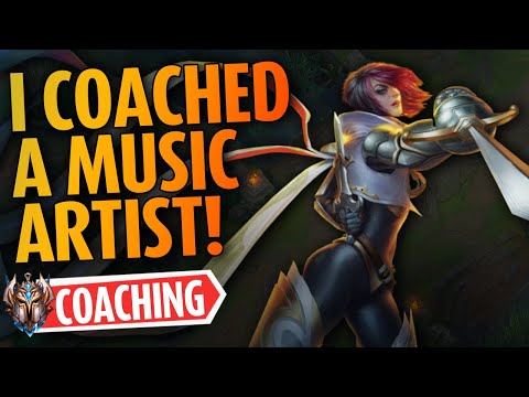 I taught a professional musician to play fiora! Challenger LoL Coaching