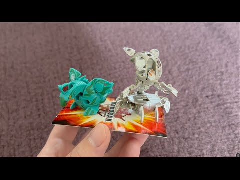 Two of the RAREST and MOST EXPENSIVE Bakugan in existence!! Ventus B2 Skyress and Haos Krowll