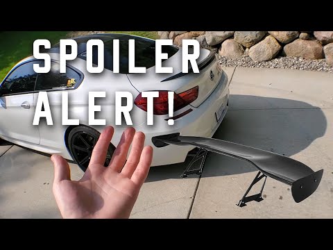 The M6 gets a rear wing!