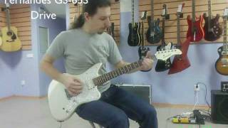 Video thumbnail for Fernandes JG-65S by guitarsib