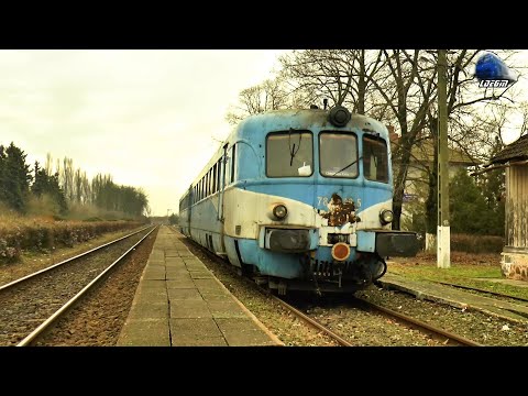 Călătorie cu Batrânul Automotor MALAXA 1000 Old DMU Boiu Bihor-Șimand Train Ride - 03 February 2021