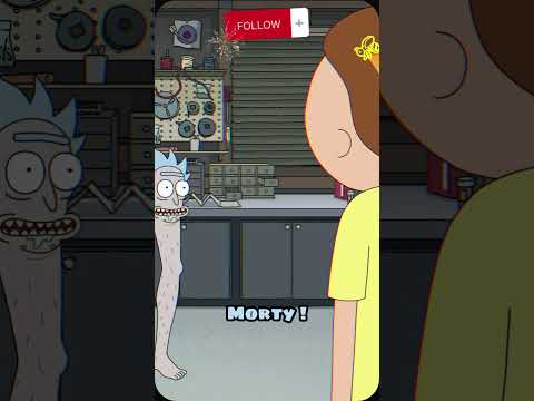 I'M A LEG MORTY !! ... Rick & Morty 🛸#season7  #shorts #706
