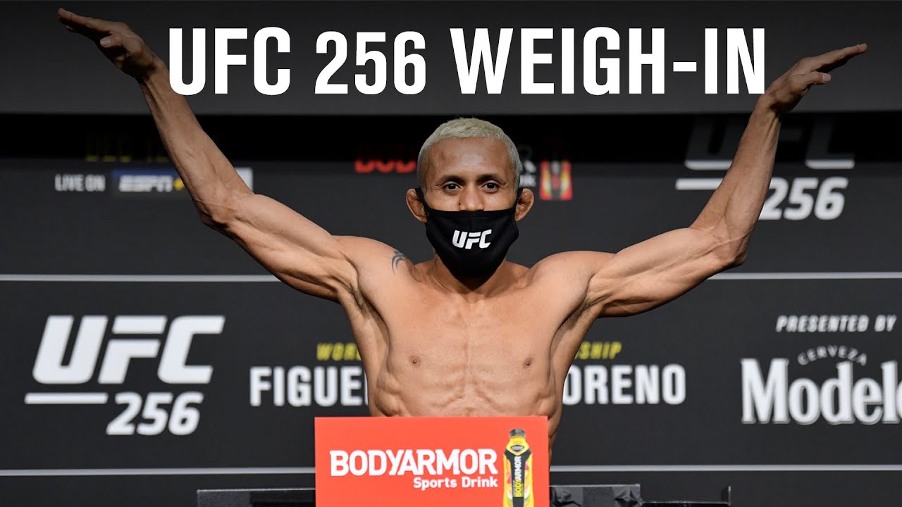 Ufc 256 Weigh In Results Flyweight Title Official Figueiredo And Moreno Cleared Fightmag