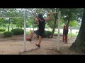 턱걸이 에어워크 연습 pullup airwalk practice