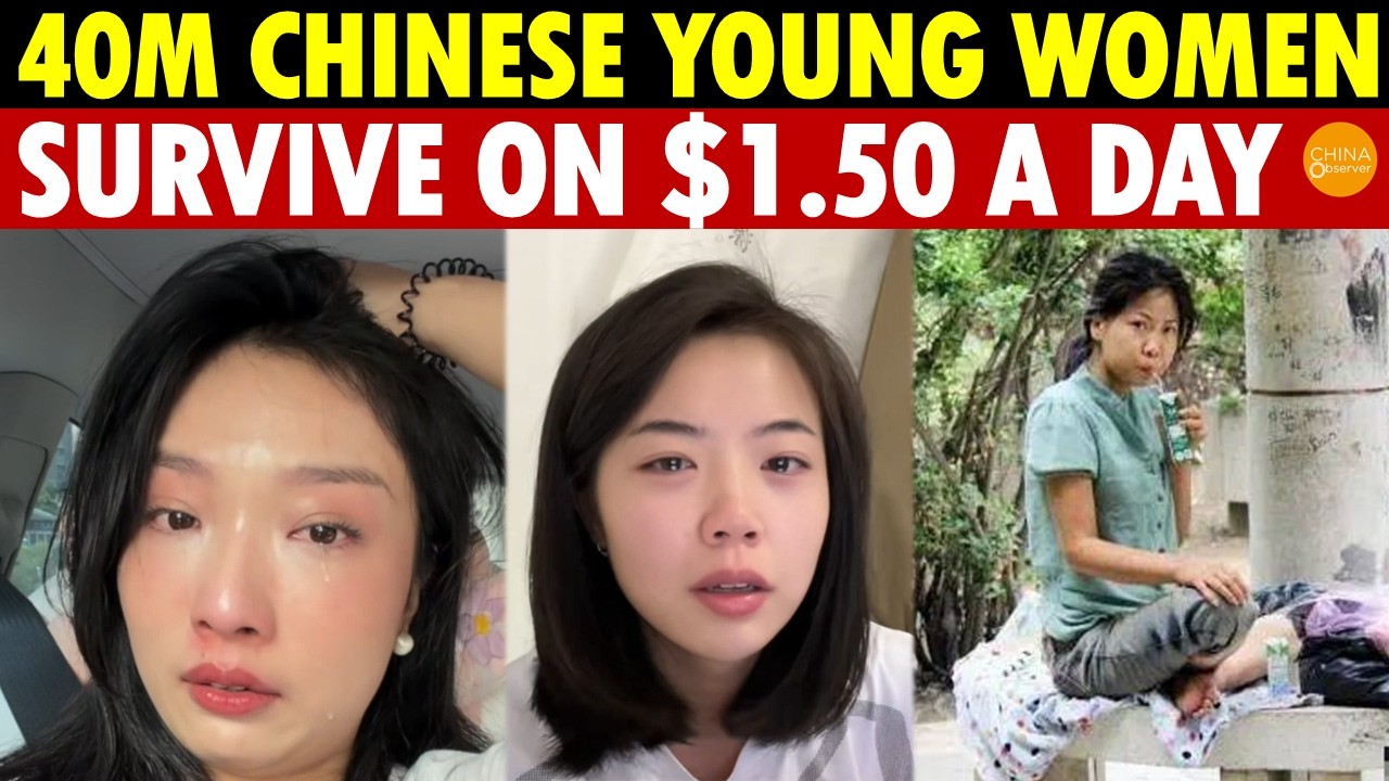 40M Chinese Young Women Survive on $1.50 a Day — Work 1 Day, Lie Flat 3