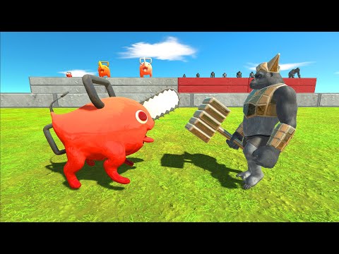 Pochita's family | Mutant Primate Battle Pochita Challenge | Animal Revolt Battle Simulator