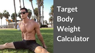 BuiltLean® Target Body Weight Calculator