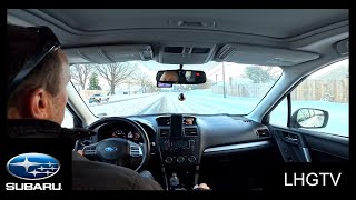 LHGTV // 2015 SUBARU FORESTER XT // SNOW DRIVE // VIRGINIA BEACH //