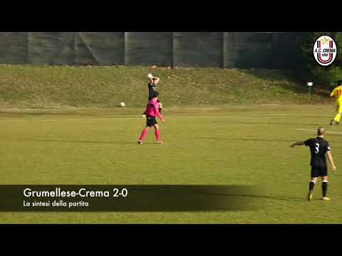 GRUMELLESE vs AC CREMA 2-0 (28/01/2018). La sintesi della partita