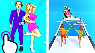 Couple Run - Couple Life Alien Run - All Levels iOS Android GamePlay #15