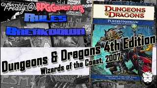 D&D 4th Edition Rules Explained (Wizards of the Coast, 2008) | Rules Breakdown