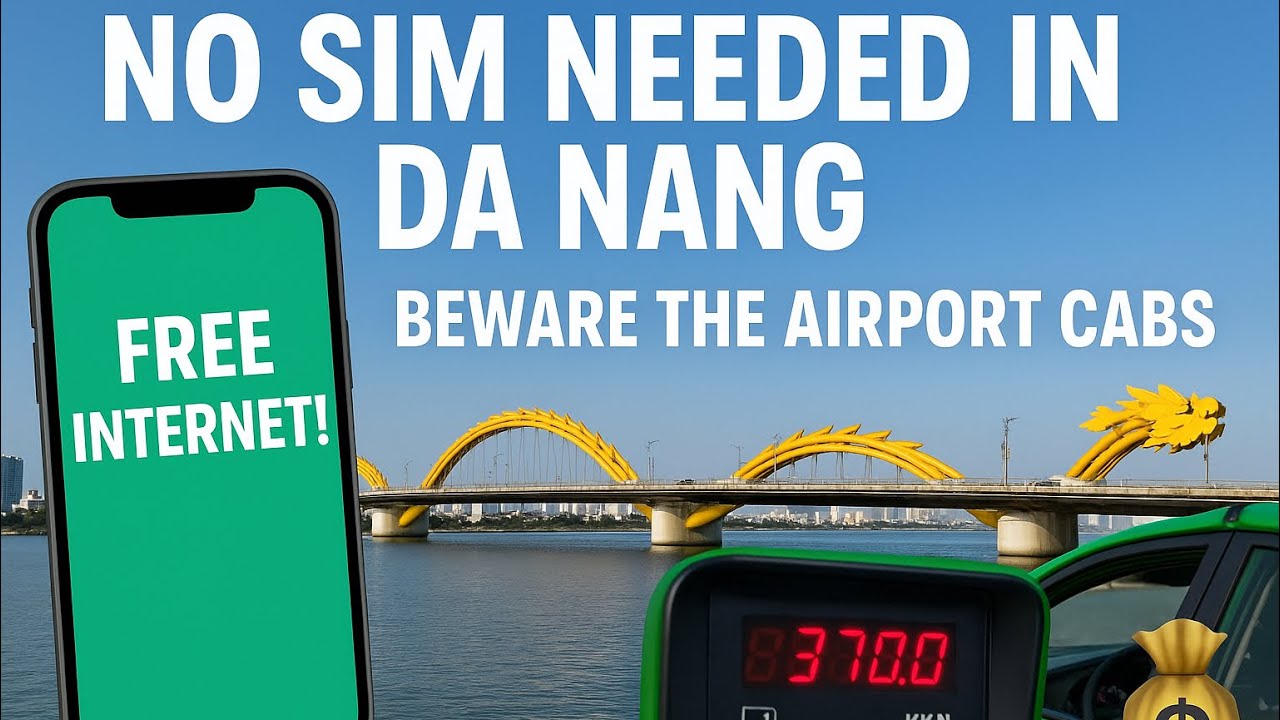 Visiting Da Nang Vietnam | No SIM Needed + Airport Taxi Scam Alert | वियतनाम में बिना सिम कैसे चले
