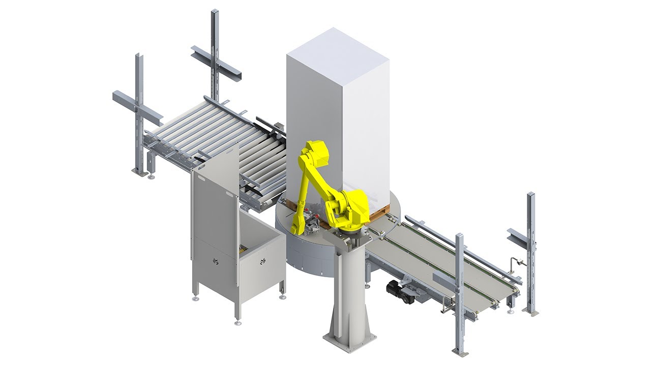 EASYROCK robotic unwrapping system