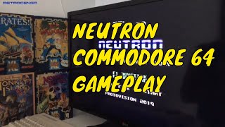 Neutron Commodore 64 gameplay review on C64 1541 Ultimate