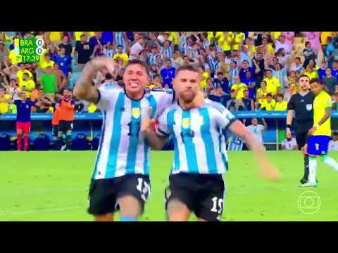 TERCEIRA DERROTA SEGUIDA DA SELEÇÃO BRASILEIRA! BRASIL 0 X 1 ARGENTINA | GOL DA PARTIDA  21/11/2023