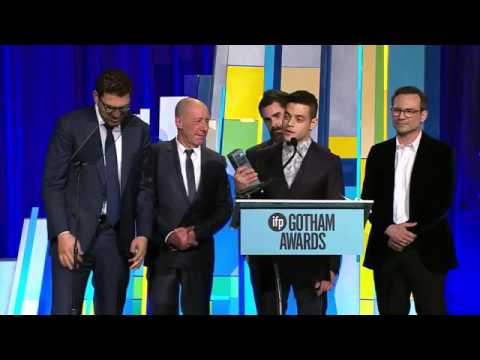 Mr Robot winning the Breakthrough Series (Long Form) 2015 Gotham Award