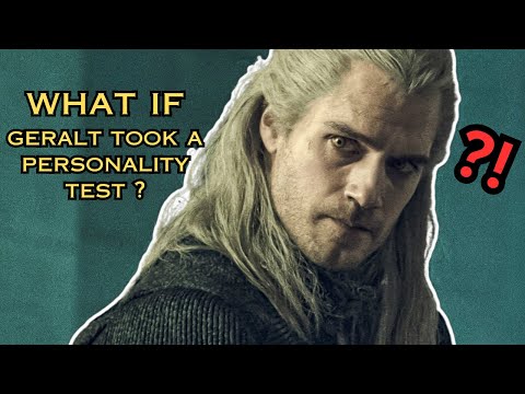 WHAT IF the Witcher Characters  took a Personality Test | Geralt of Rivia | Part 1
