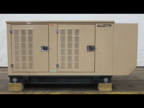 Used Generac SG40 Natural Gas / Propane Generator | 151 Hrs Single