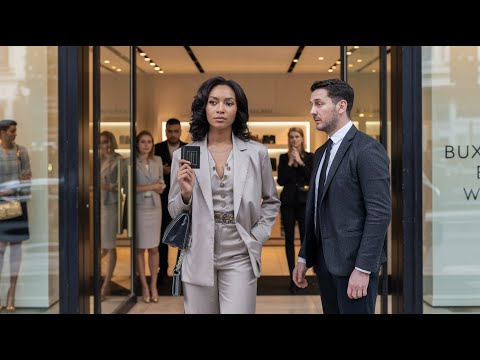 Black Woman Denied Entry to Luxury Boutique—Manager Begs for Forgiveness When Sees Her Black Card!