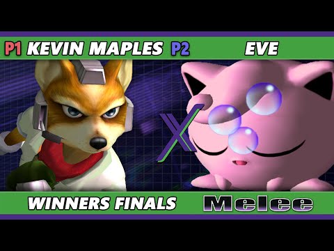 S@X 514 Winners Finals - Kevin Maples (Fox) Vs. eve (Jigglypuff) Smash Melee - SSBM